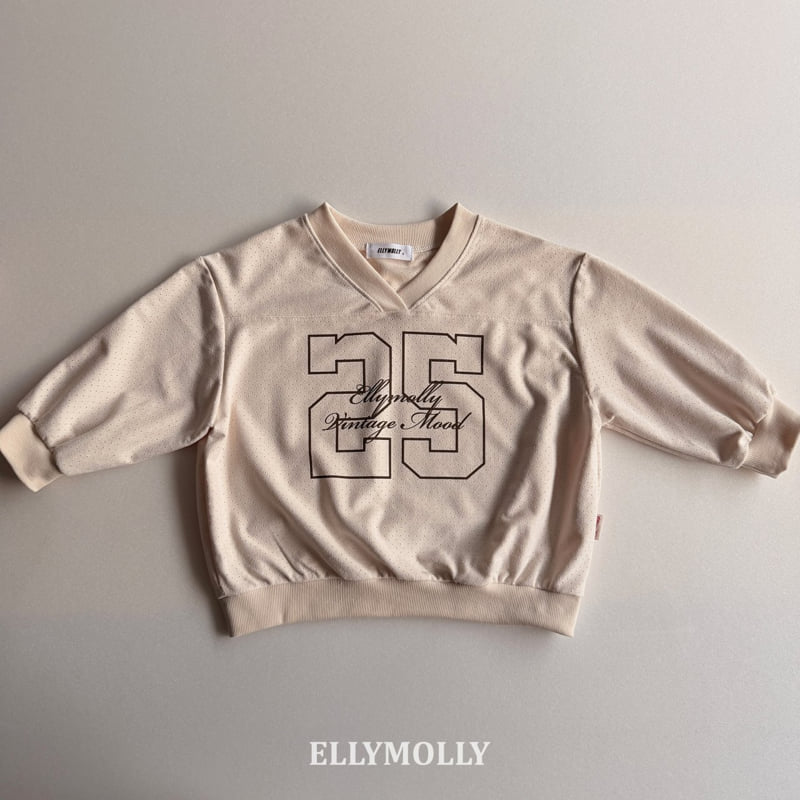 Ellymolly - Korean Children Fashion - #todddlerfashion - Suede Punching Sweatshirt - 3