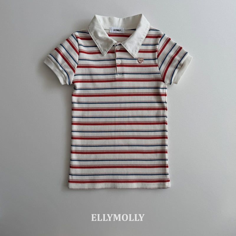 Ellymolly - Korean Children Fashion - #toddlerclothing - Picnic Collar One-piece - 3