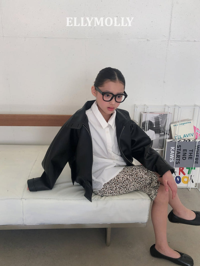 Ellymolly - Korean Children Fashion - #toddlerclothing - One Point Shirt - 9