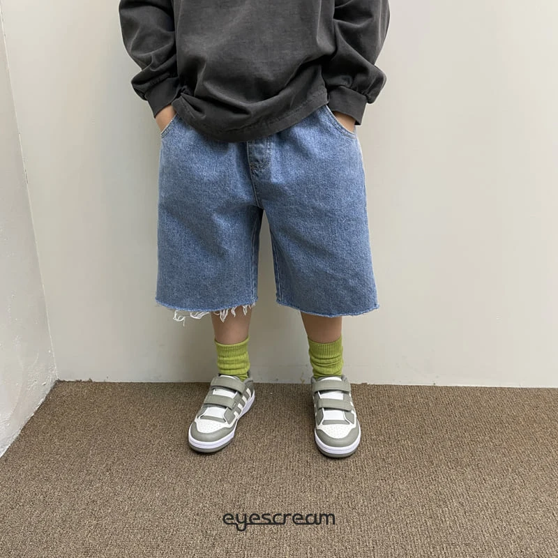 Eyescream - Korean Children Fashion - #kidzfashiontrend - Color Block Cutting Pants - 4