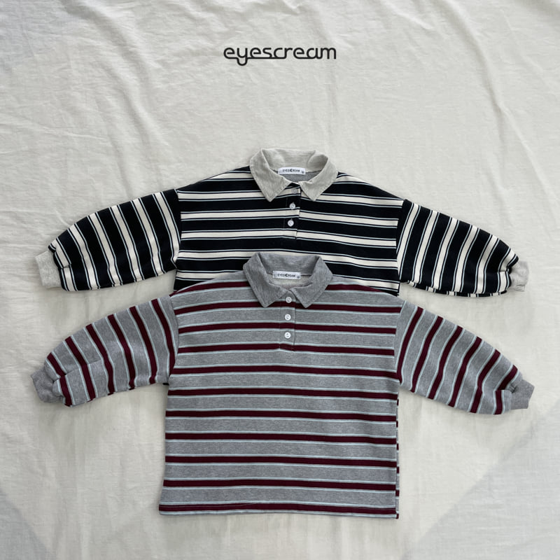 Eyescream - Korean Children Fashion - #Kfashion4kids - Campus Rugby Tee