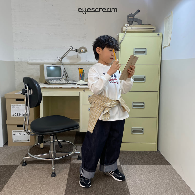 Eyescream - Korean Children Fashion - #childofig - Selvedge Roll-Up Pants - 12