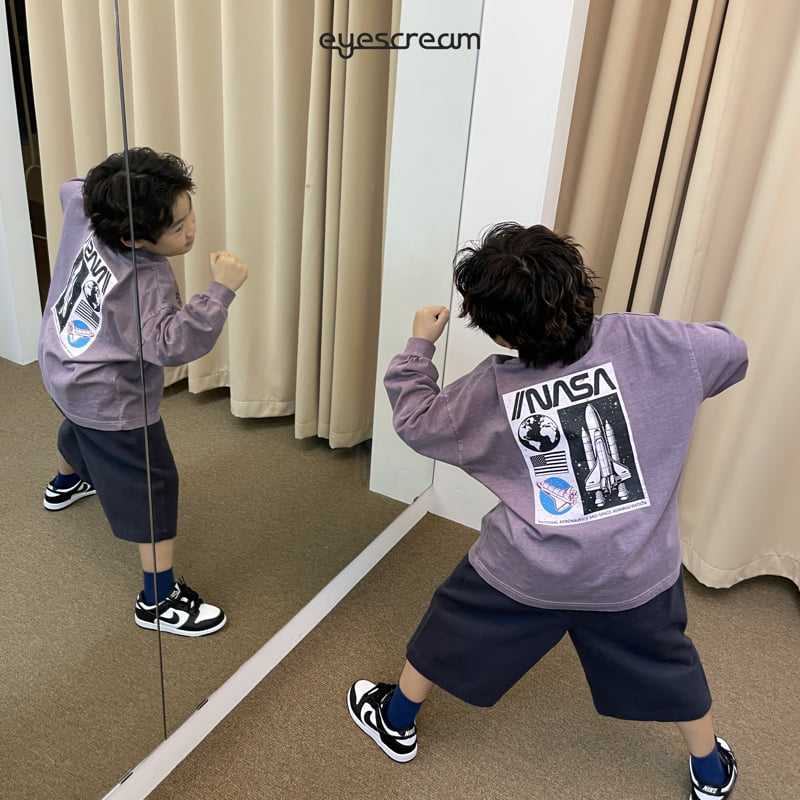 Eyescream - Korean Children Fashion - #childrensboutique - Nasa Pigment Tee - 7