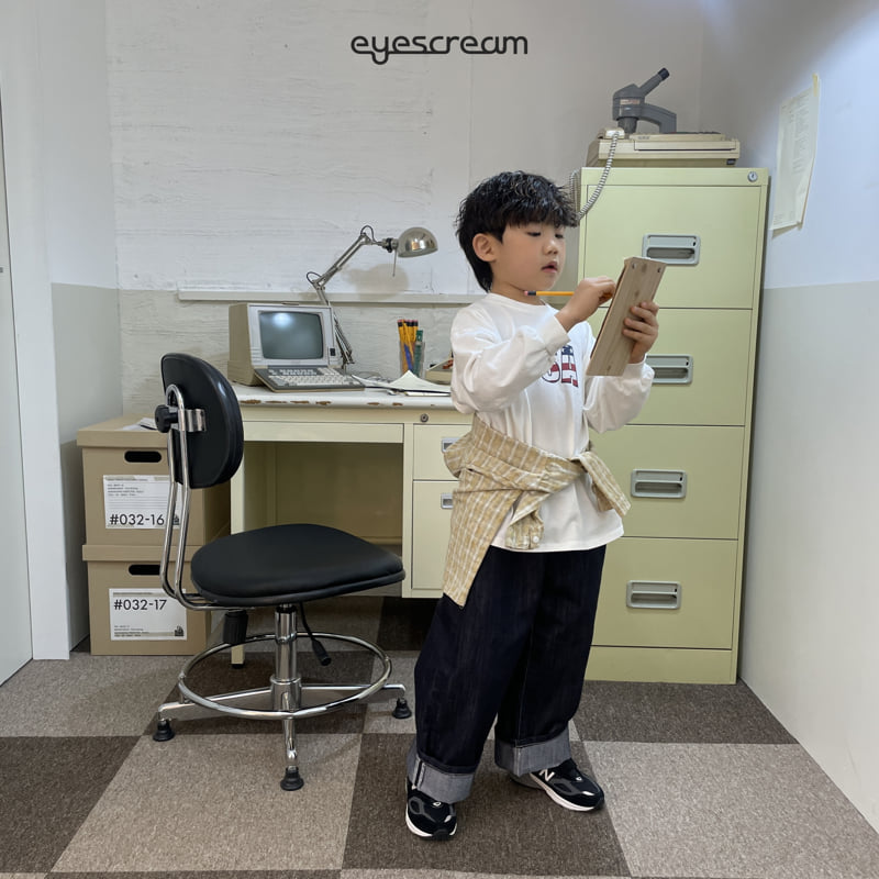 Eyescream - Korean Children Fashion - #designkidswear - USA Long Tee - 3