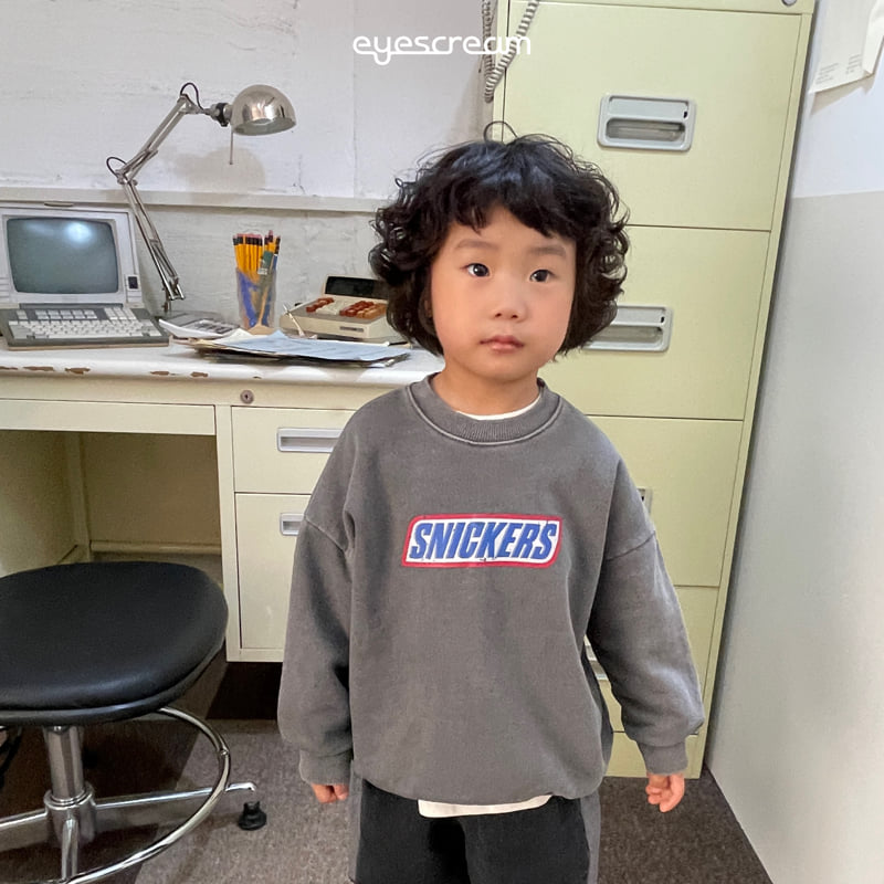 Eyescream - Korean Children Fashion - #designkidswear - Choco Bar Pigment Sweatshirt - 9