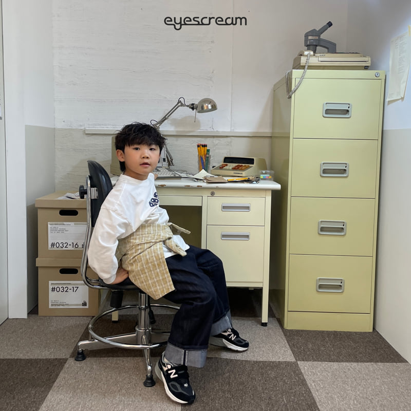 Eyescream - Korean Children Fashion - #kidsstore - USA Long Tee - 7
