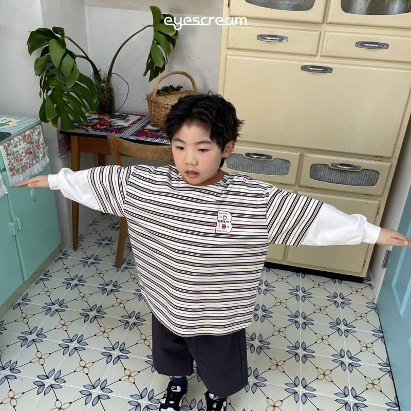 Eyescream - Korean Children Fashion - #kidsshorts - Archive Short Sleeve Tee - 4