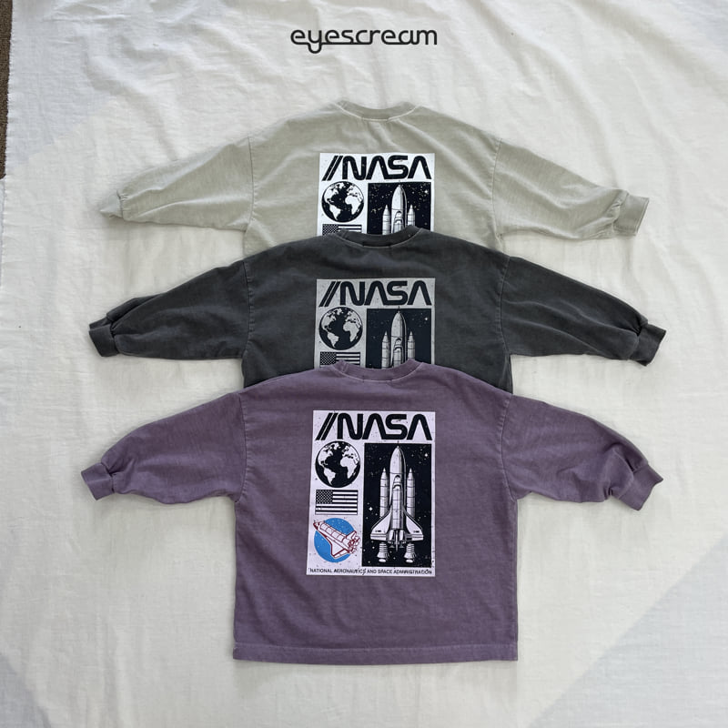 Eyescream - Korean Children Fashion - #littlefashionista - Nasa Pigment Tee