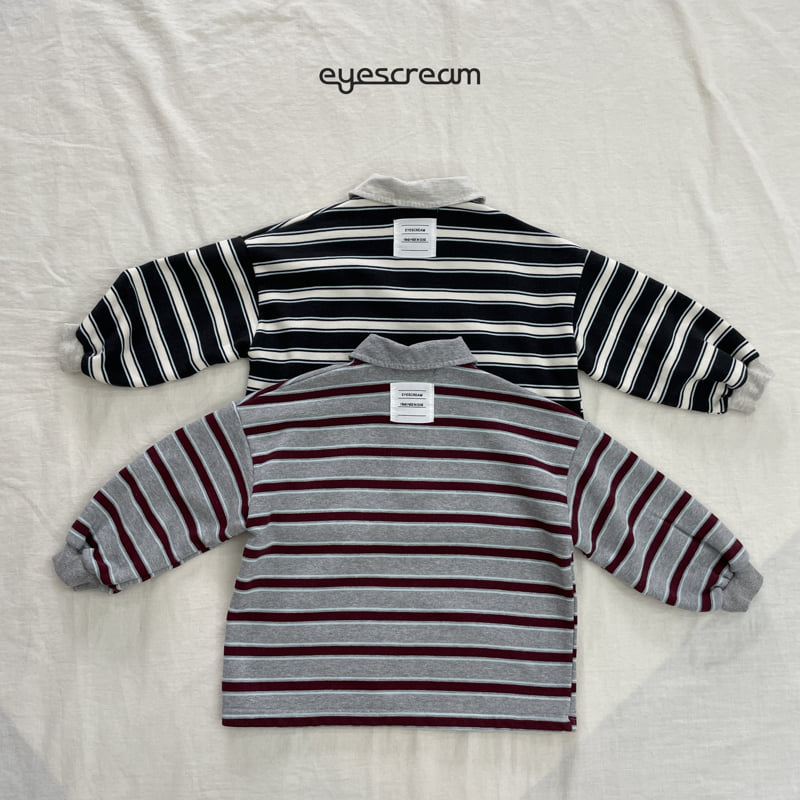Eyescream - Korean Children Fashion - #littlefashionista - Campus Rugby Tee - 2