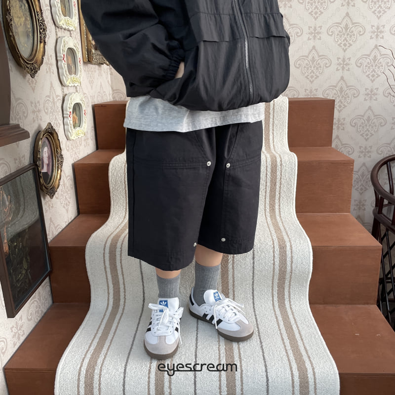 Eyescream - Korean Children Fashion - #magicofchildhood - Square Rivet Bermuda Pants - 5