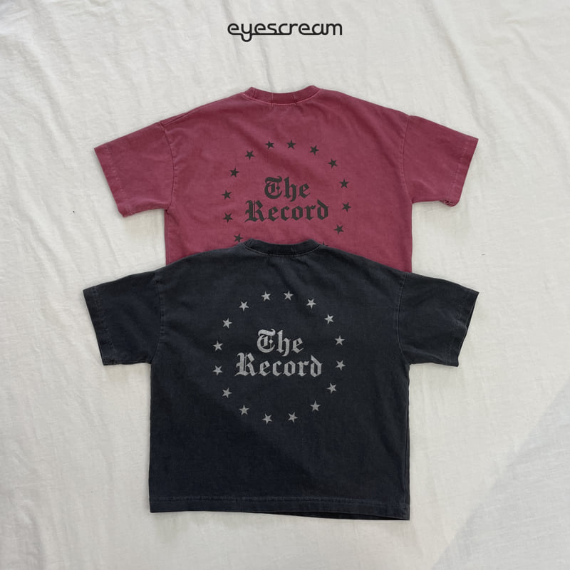 Eyescream - Korean Children Fashion - #magicofchildhood - Record Pigment Tee - 3