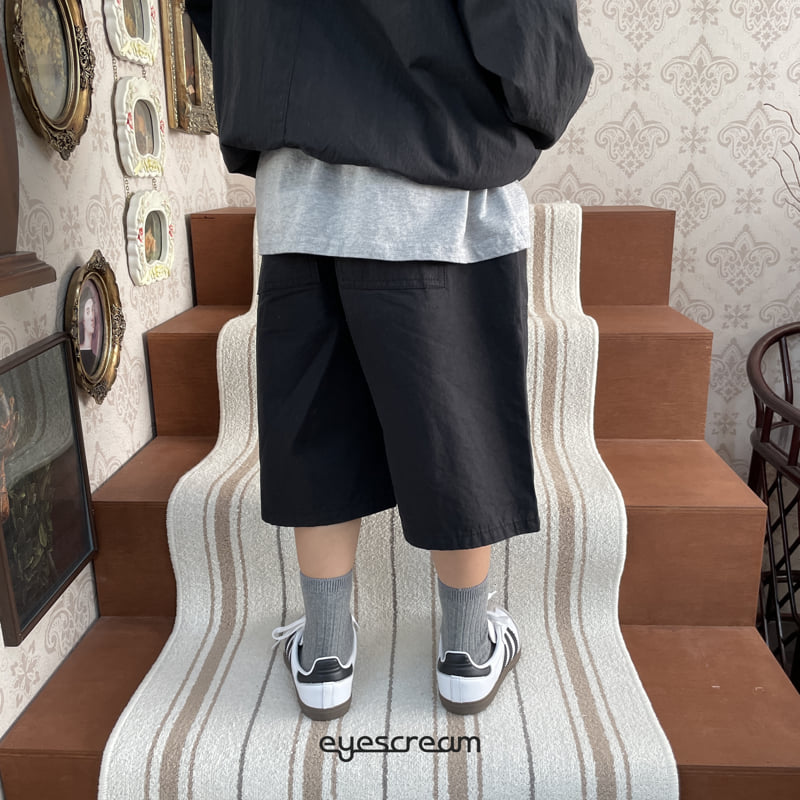 Eyescream - Korean Children Fashion - #minifashionista - Square Rivet Bermuda Pants - 6