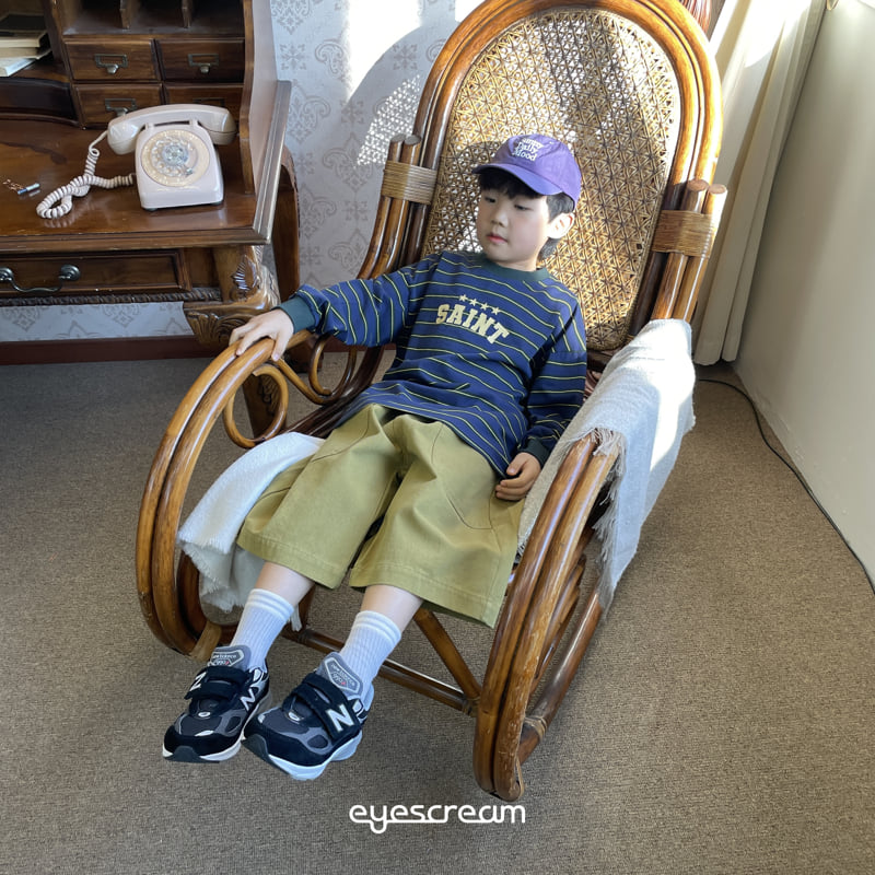 Eyescream - Korean Children Fashion - #minifashionista - Saint Stripe Long Tee - 5