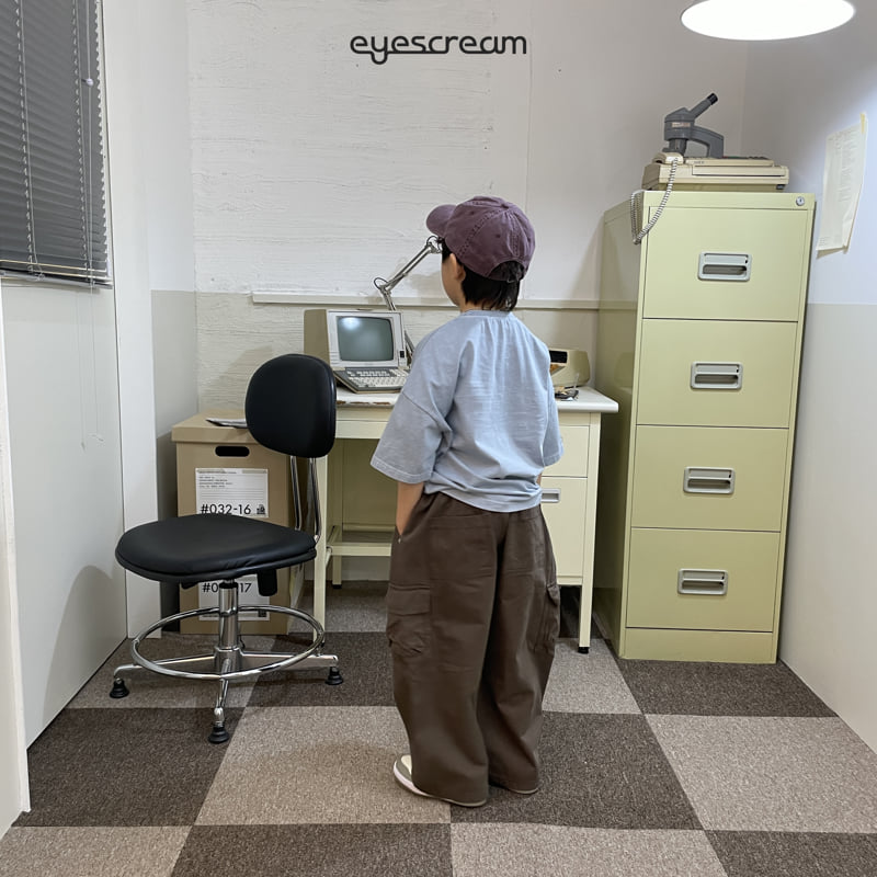 Eyescream - Korean Children Fashion - #minifashionista - Double Cotton Cargo Pants - 7