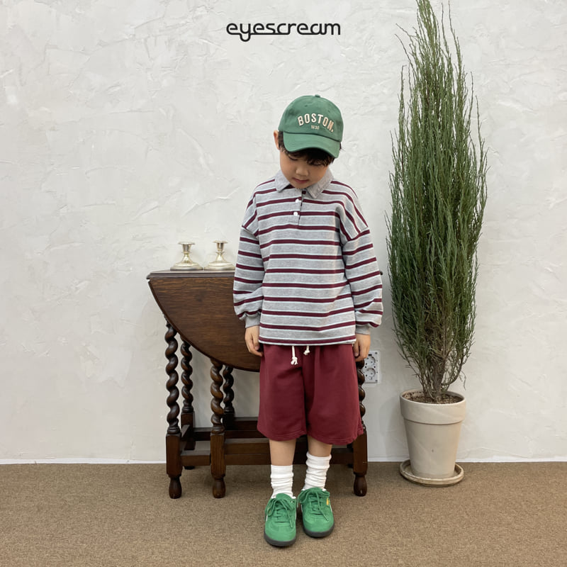 Eyescream - Korean Children Fashion - #magicofchildhood - Campus Rugby Tee - 4