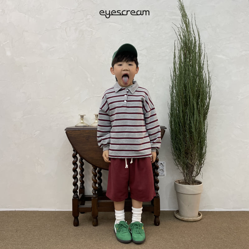 Eyescream - Korean Children Fashion - #prettylittlegirls - Campus Rugby Tee - 5