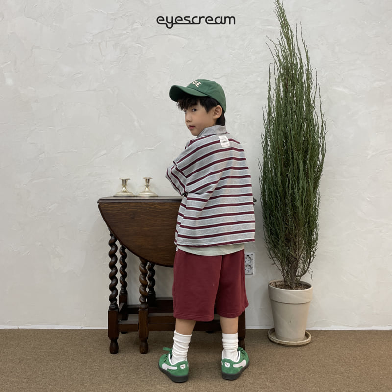 Eyescream - Korean Children Fashion - #stylishchildhood - Campus Rugby Tee - 8
