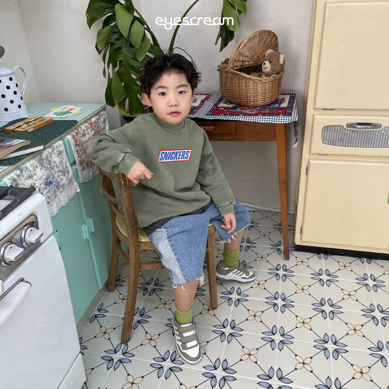 Eyescream - Korean Children Fashion - #stylishchildhood - Choco Bar Pigment Sweatshirt - 6