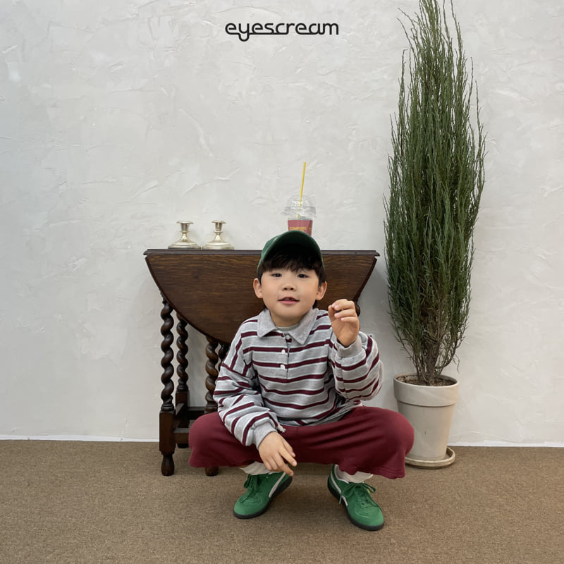 Eyescream - Korean Children Fashion - #todddlerfashion - Campus Rugby Tee - 6