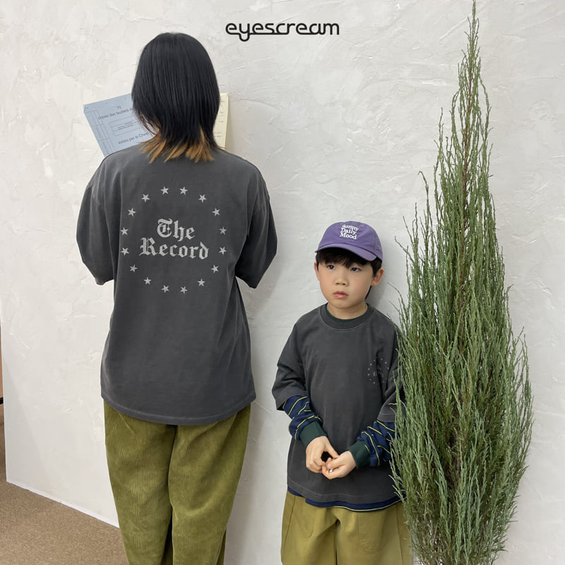 Eyescream - Korean Women Fashion - #womensfashion - Record Pigment Tee Adult - 4