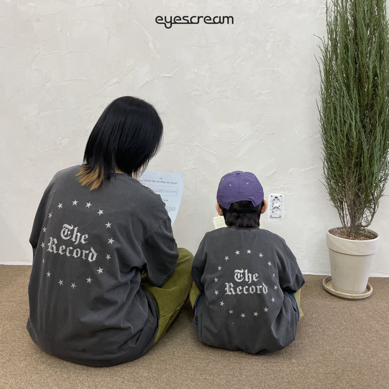 Eyescream - Korean Women Fashion - #momslook - Record Pigment Tee Adult - 6
