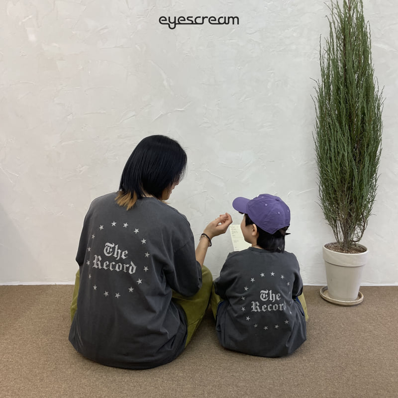 Eyescream - Korean Women Fashion - #momslook - Record Pigment Tee Adult - 8