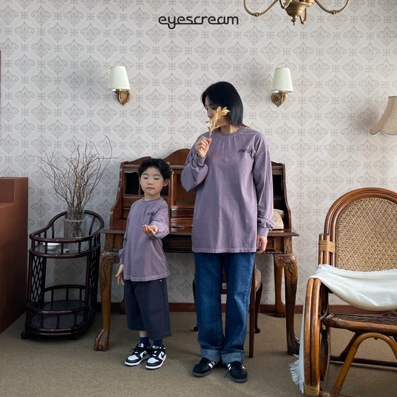 Eyescream - Korean Women Fashion - #momslook - Nasa Pigment Long Tee Adult - 5