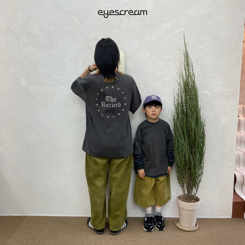 Eyescream - Korean Women Fashion - #womensfashion - Record Pigment Tee Adult