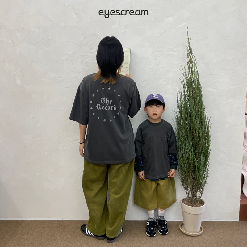 Eyescream - Korean Women Fashion - #womensfashion - Record Pigment Tee Adult - 5