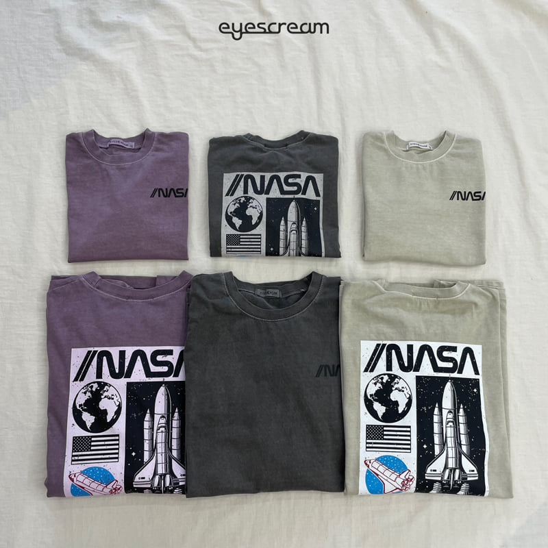 Eyescream - Korean Women Fashion - #womensfashion - Nasa Pigment Long Tee Adult - 12