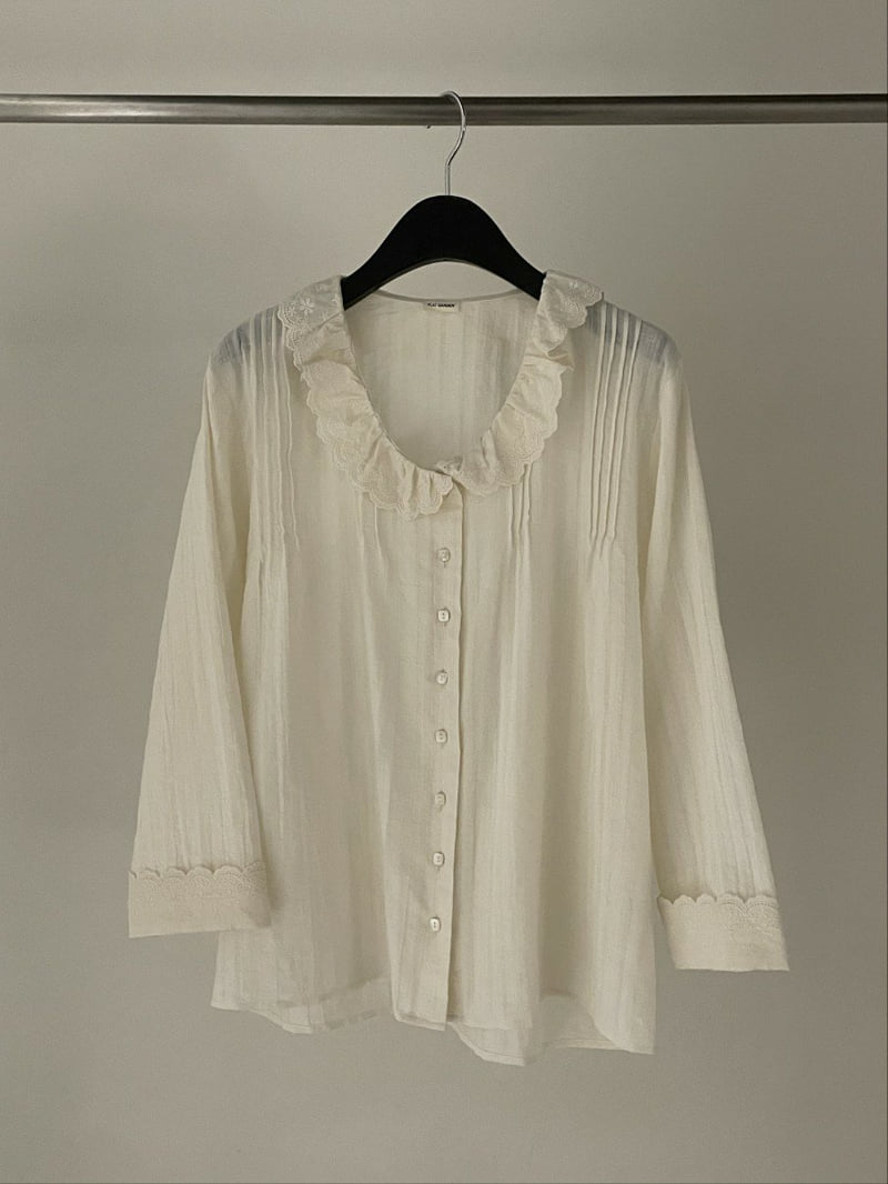 Flatgarden - Korean Women Fashion - #restrostyle - Yuki Lace Blouse - 5