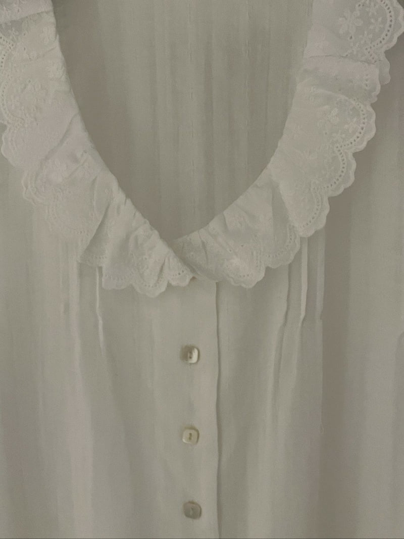 Flatgarden - Korean Women Fashion - #romanticstyle - Yuki Lace Blouse - 6