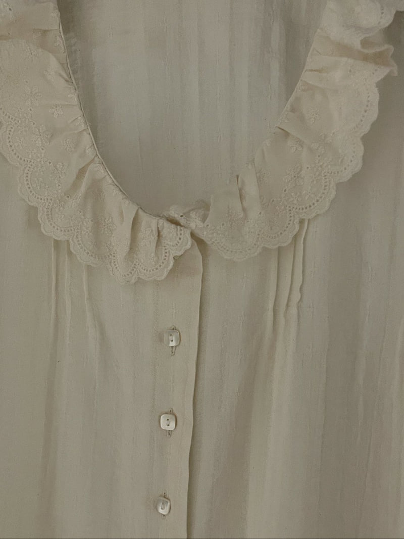 Flatgarden - Korean Women Fashion - #shopsmall - Yuki Lace Blouse - 7