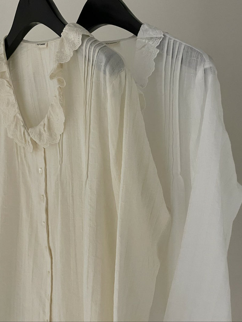 Flatgarden - Korean Women Fashion - #womensfashion - Yuki Lace Blouse - 11