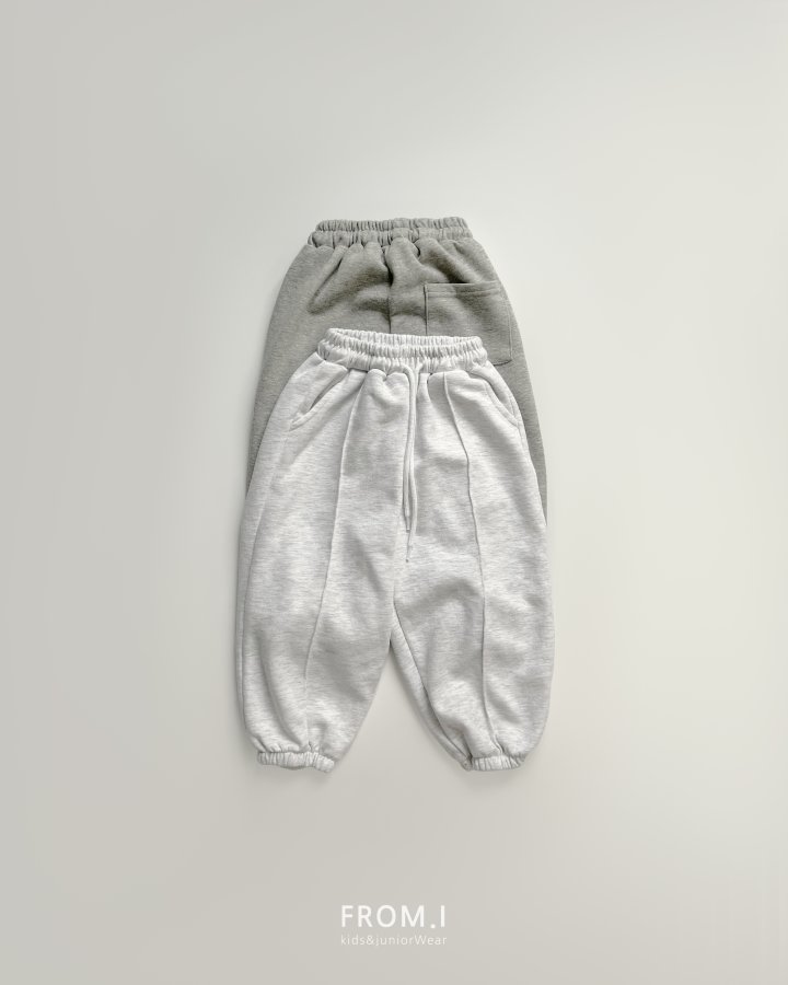 From I - Korean Children Fashion - #Kfashion4kids - Pintuck Wide Jogger Pants