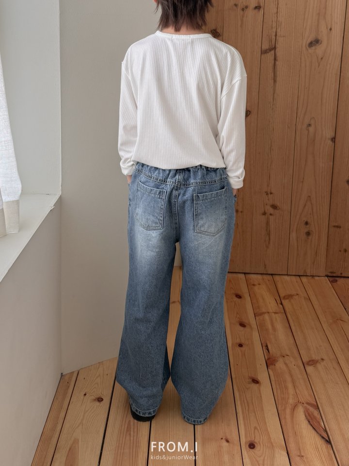 From I - Korean Children Fashion - #Kfashion4kids - Henley Neck Tee - 12