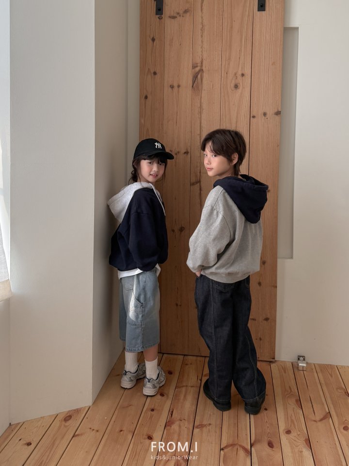 From I - Korean Children Fashion - #Kfashion4kids - Button Color Hoodie - 8