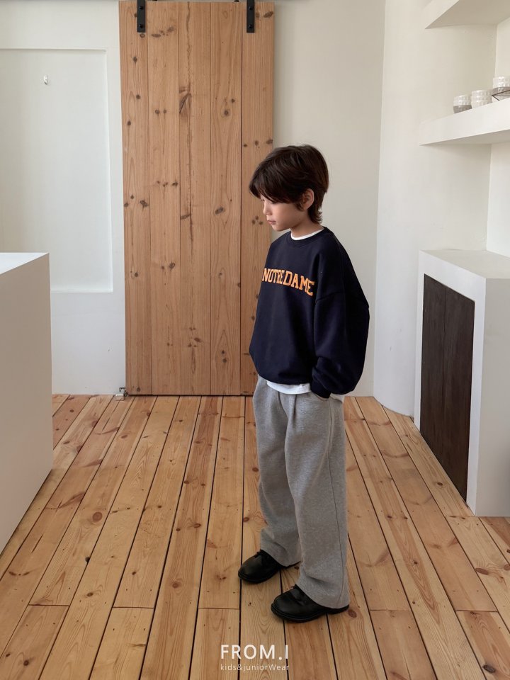 From I - Korean Children Fashion - #Kfashion4kids - Wide Sweat Pants - 9