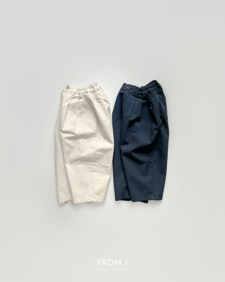 From I - Korean Children Fashion - #childofig - Wide Two-Tuck Cotton Pants