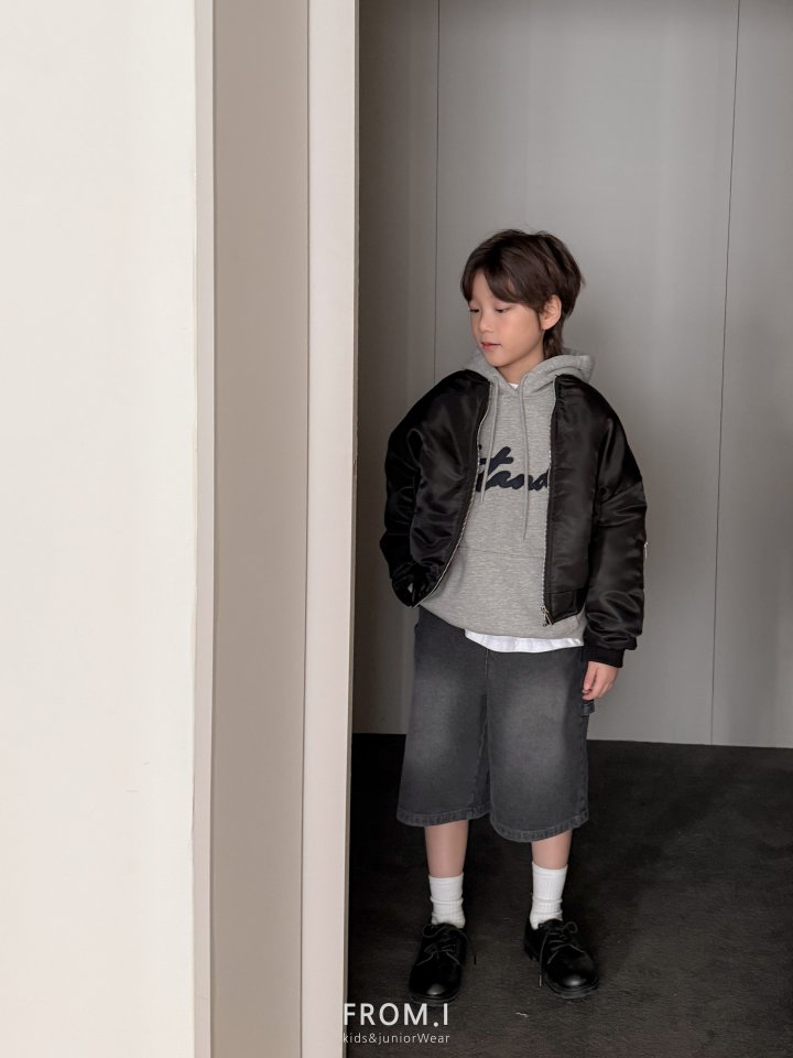 From I - Korean Children Fashion - #childofig - Stand Embroidery Hoodie - 6