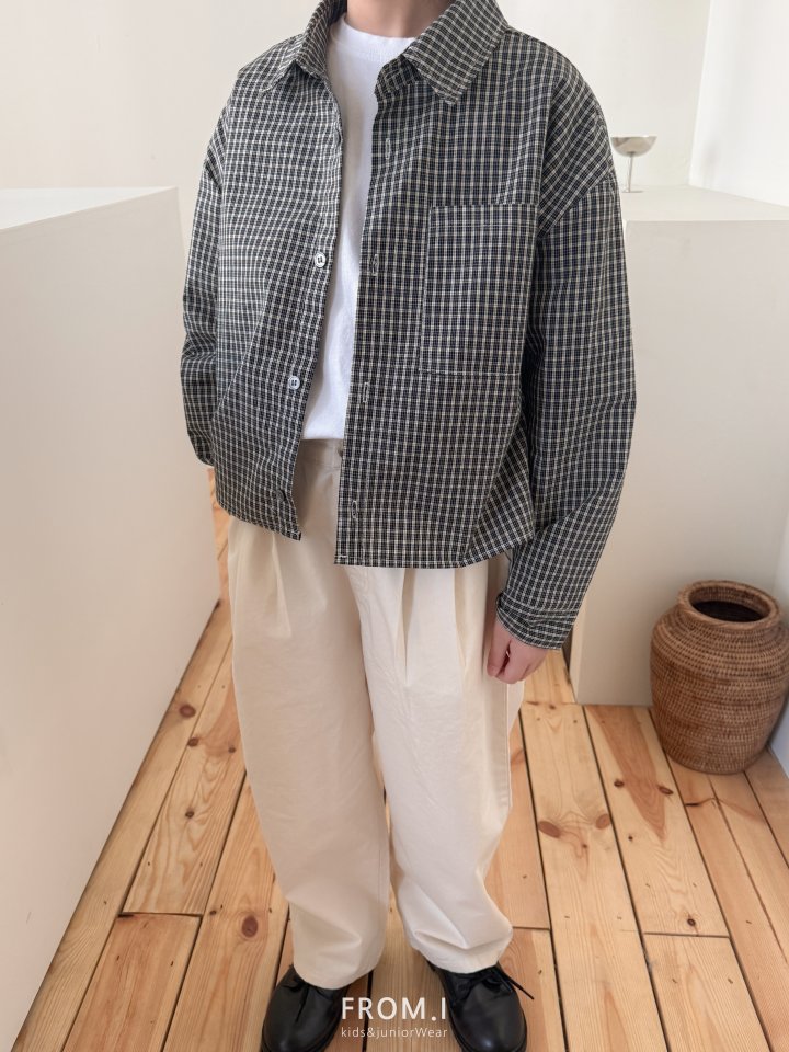 From I - Korean Children Fashion - #childrensboutique - Wide Two-Tuck Cotton Pants - 4