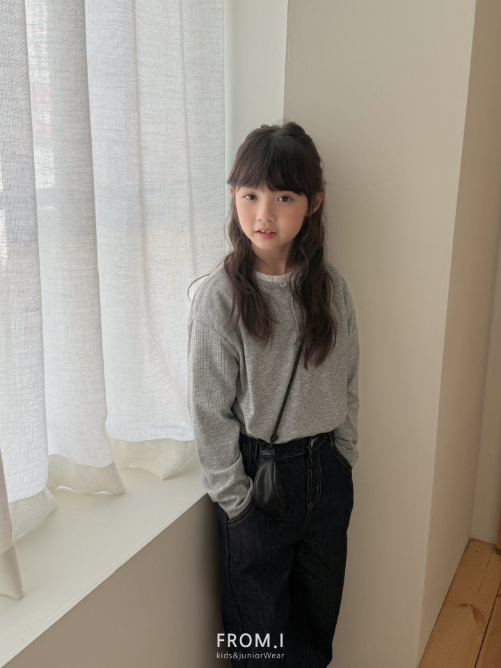 From I - Korean Children Fashion - #designkidswear - Henley Neck Tee - 6