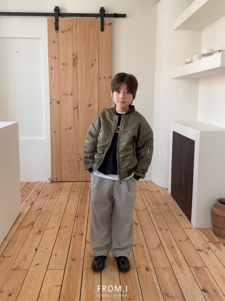 From I - Korean Children Fashion - #designkidswear - Wide Sweat Pants - 3