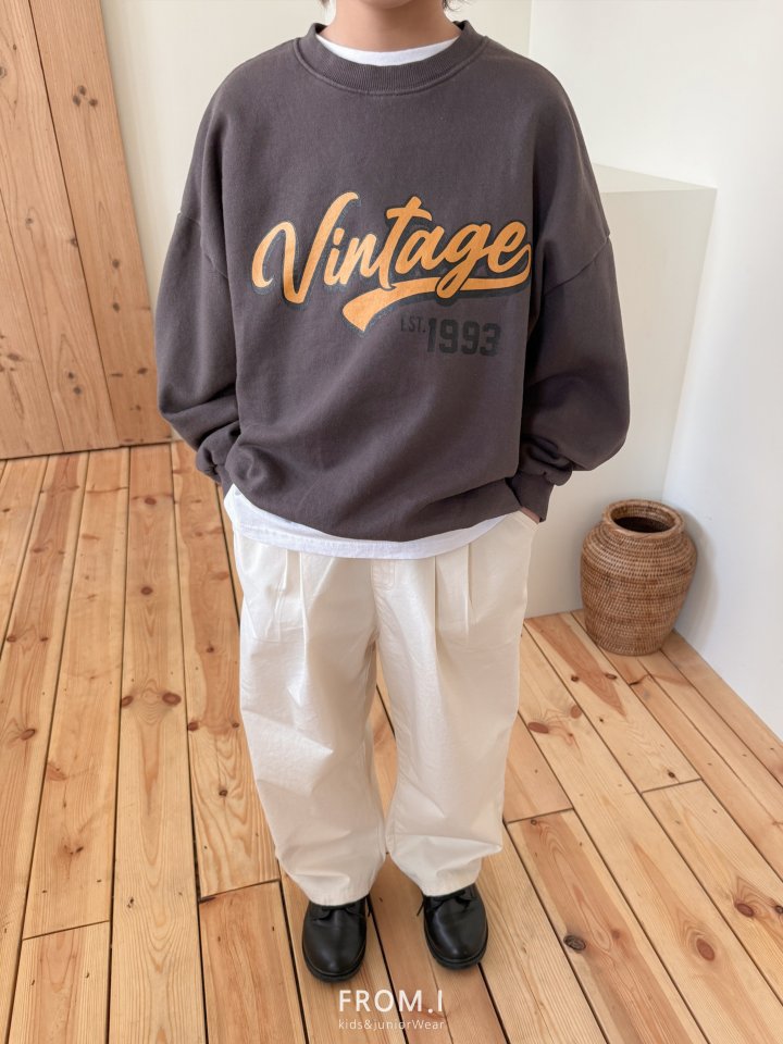 From I - Korean Children Fashion - #discoveringself - Vintage Sweatshirt - 11