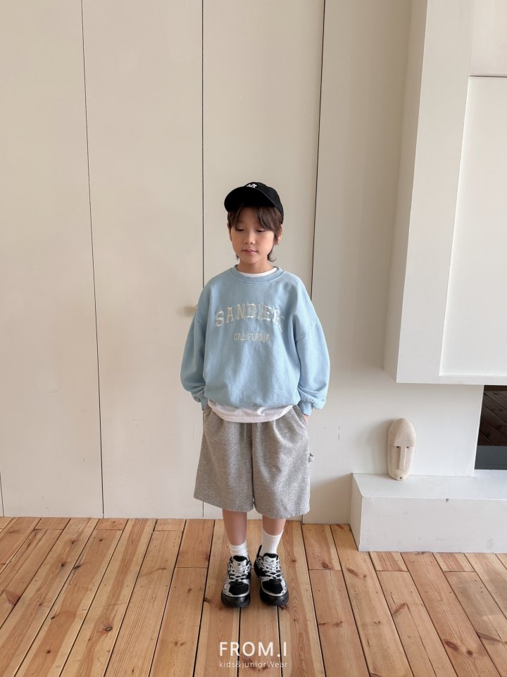 From I - Korean Children Fashion - #discoveringself - San Diego Embroidery Sweatshirt - 11