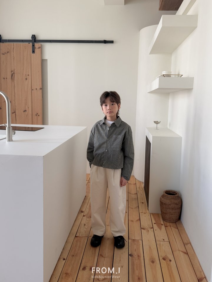 From I - Korean Children Fashion - #fashionkids - Wide Two-Tuck Cotton Pants - 6