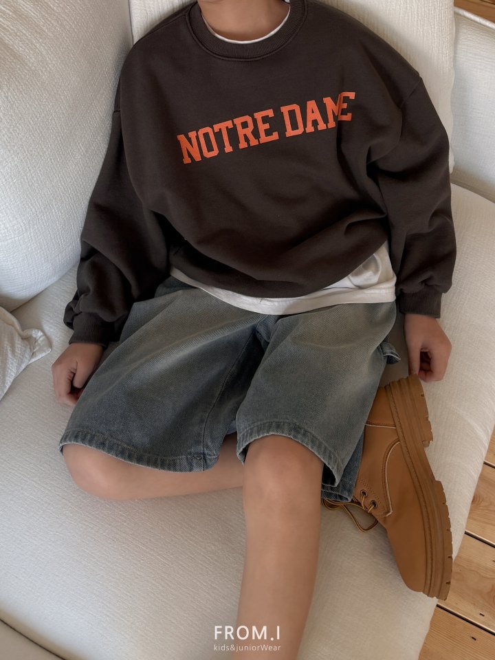 From I - Korean Children Fashion - #fashionkids - Notre Dame Sweatshirt - 3