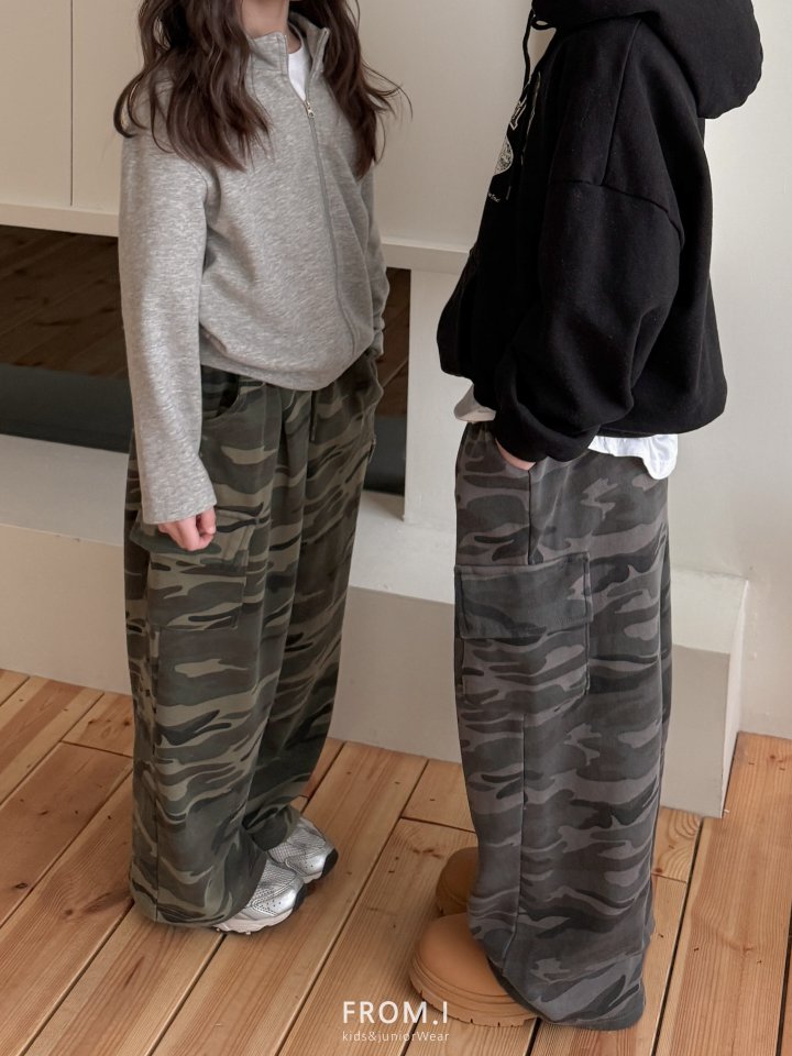 From I - Korean Children Fashion - #kidsstore - Camo French Terry Pants - 5
