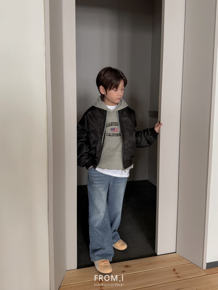 From I - Korean Children Fashion - #kidsstore - Pigment Sandy Embroidery Hoodie - 7