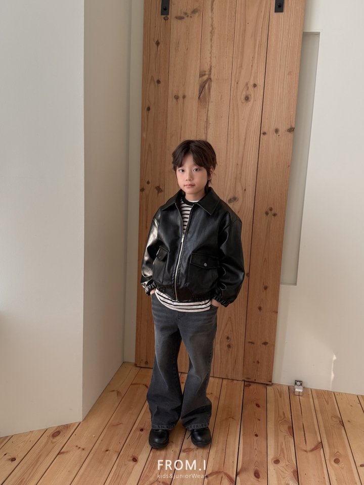 From I - Korean Children Fashion - #kidsstore - Stripe Long Sleeve Tee - 6